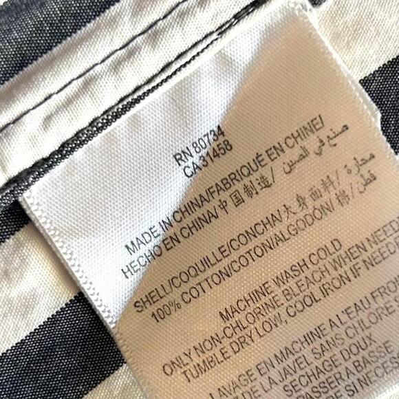 BCBGeneration Striped Button Up - Picture 4 of 5